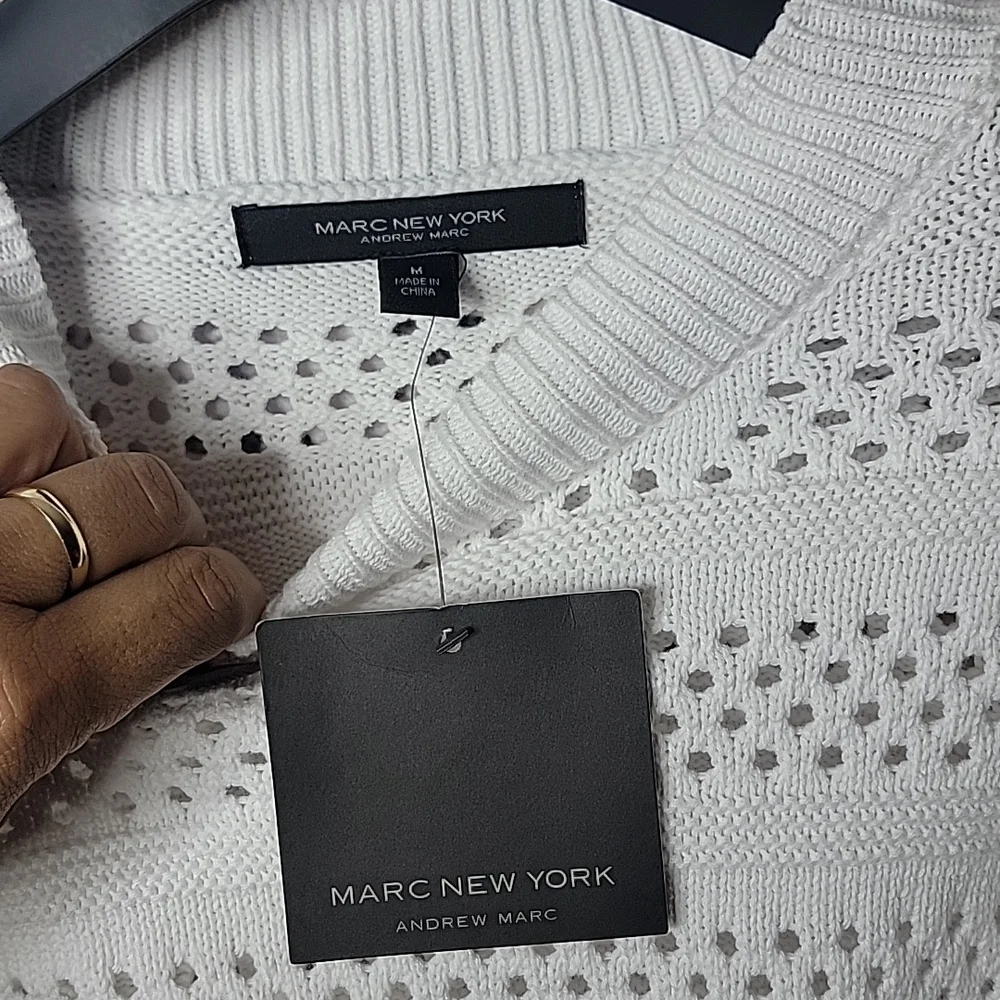 Marc new York white sweater - Picture 3 of 5